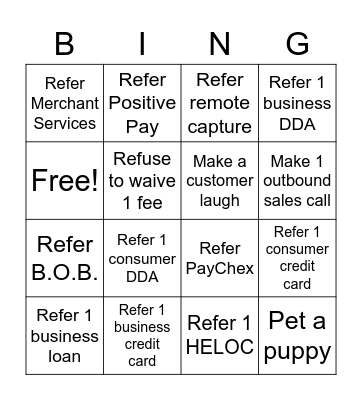 FALL CAMPAIGN Bingo Card