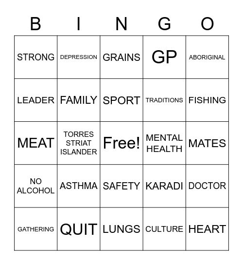 DEADLY CHOICES Bingo Card