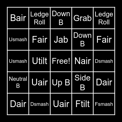 Falco 100% Bingo Card