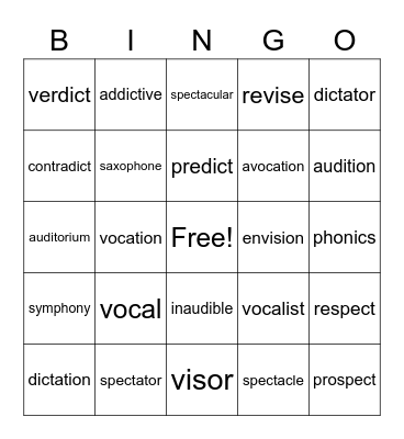 Lesson 1-3 Review Bingo Card