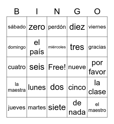 Unit preliminary, quiz #3 Bingo Card