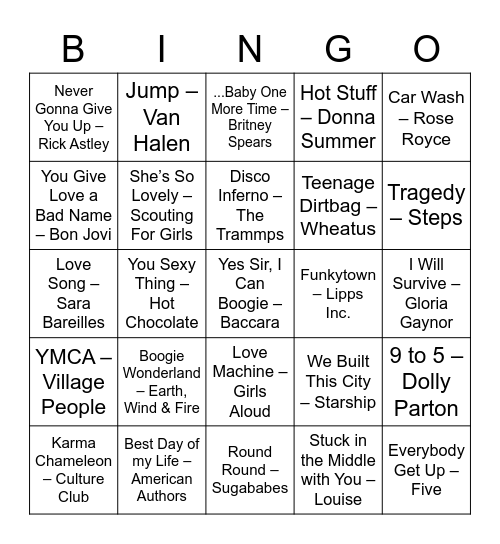 Ultimate Cheese Bingo Card