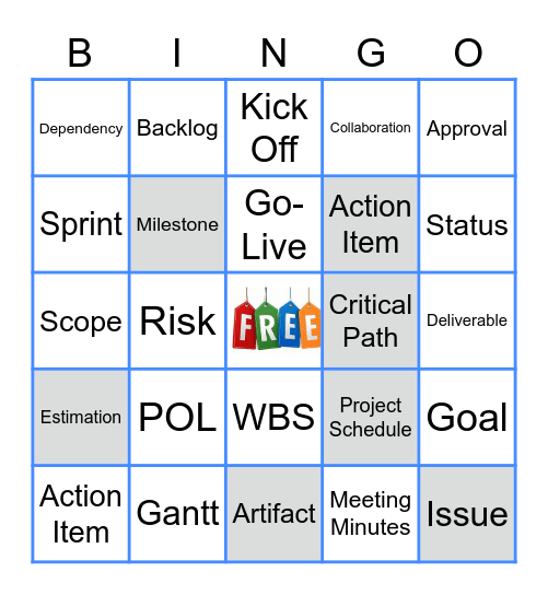 ETS PMO BINGO! Bingo Card