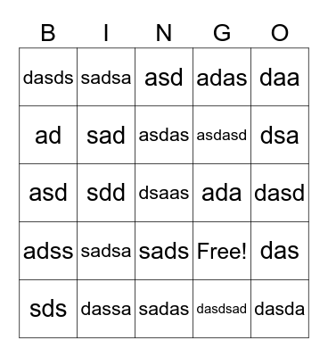 September 2021 PlayStation Showcase Bingo Card