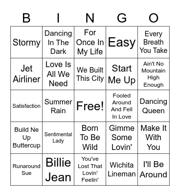 Happy Birthday Judy & Susie Bingo Card
