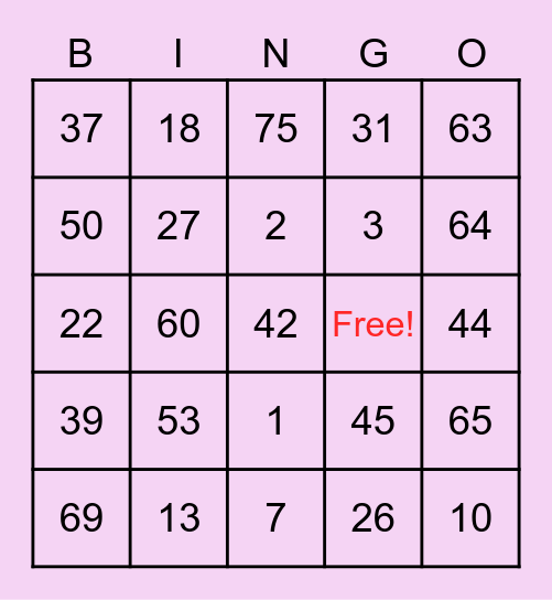 Emergency Meeting Bingo Card