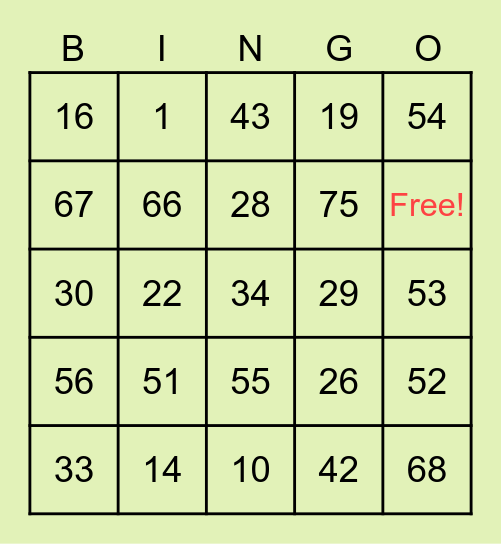 Emergency Meeting Bingo Card