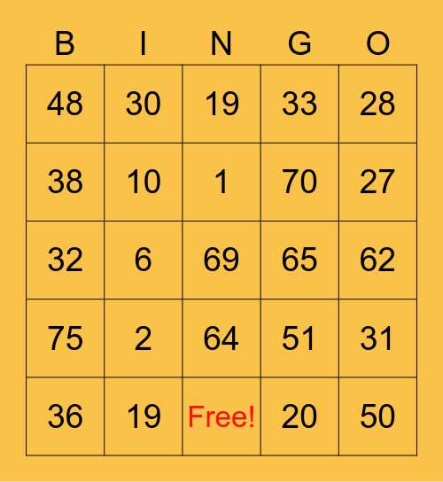 Emergency Meeting Bingo Card