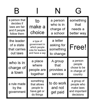 Septmember Bingo Card