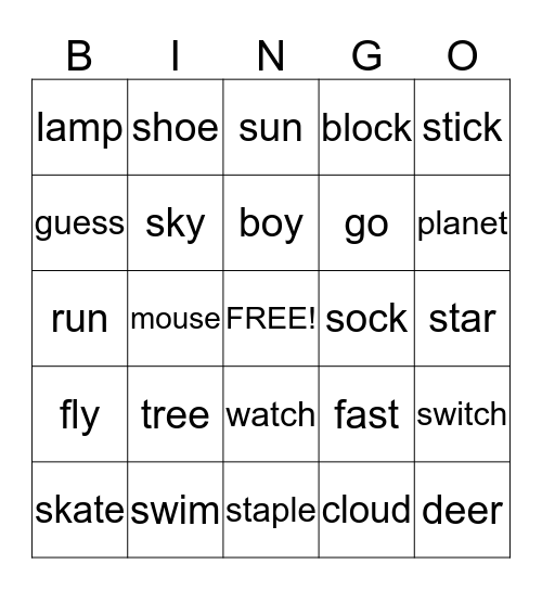 Christmas Bingo Card