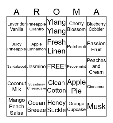 DABBLE Bingo Card