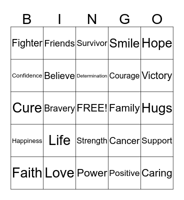 2015 YRMC Volunteers Bingo Card