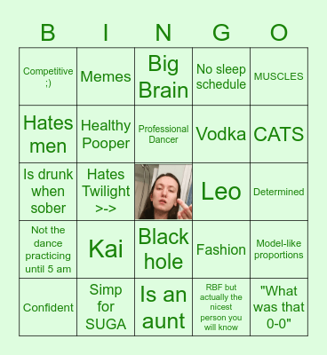 KATHERINE Bingo Card