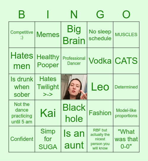 KATHERINE Bingo Card