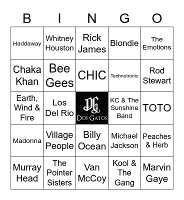 v26 DISCO FEVER Bingo Card