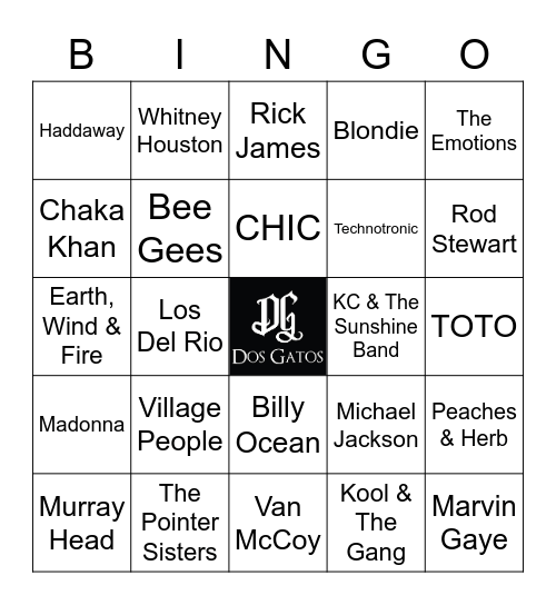 v26 DISCO FEVER Bingo Card