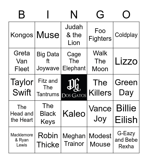 v45 NUMBER ONES Bingo Card