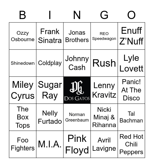 v41 FLY AWAY Bingo Card