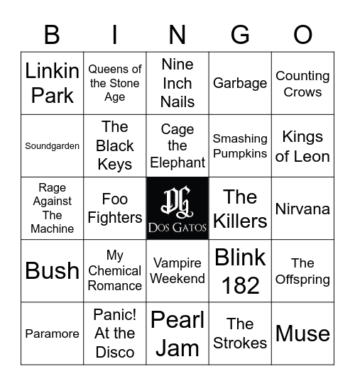 v40 ALT ROCKERS Bingo Card