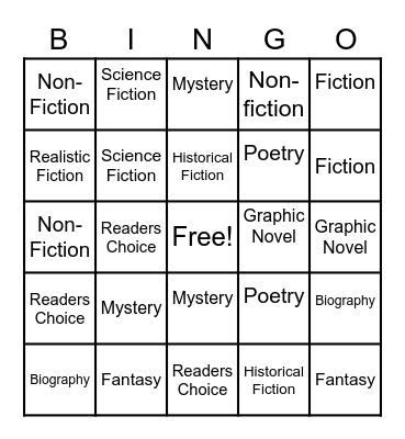 EASTSIDE ARTS BOOK CLUB Bingo Card