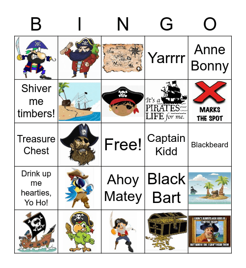 CR Pirate Bingo 09.17.21 Bingo Card