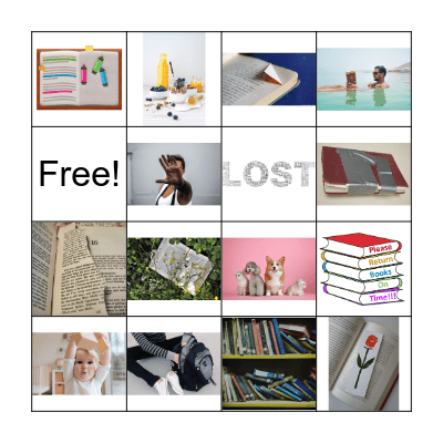 Book Care BINGO Card