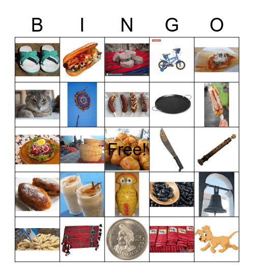 Bingo Chapín Bingo Card