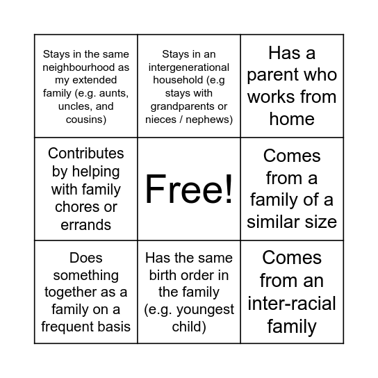 T4W2 CCE Bingo Card