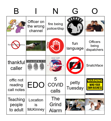 'SPATCH BINGO Card