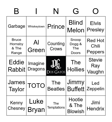 v65 RAINY DAYS Bingo Card