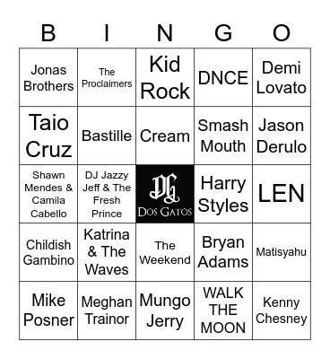 v66 SUMMER TIME Bingo Card