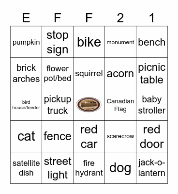 Post on Instagram #EFF or Facebook @EFF to be eligible to win! Bingo Card