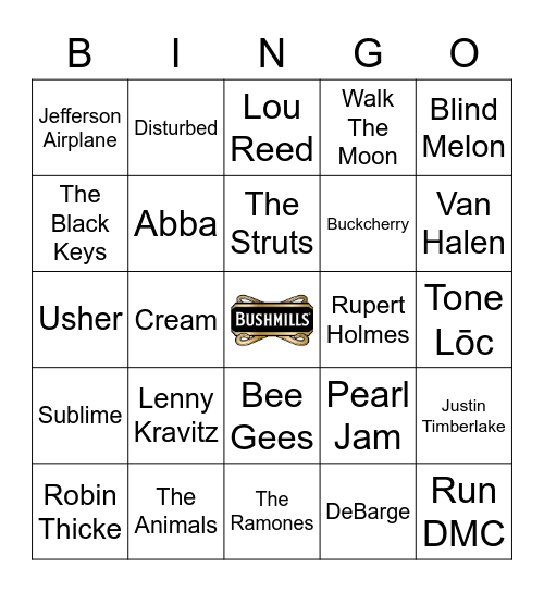 v72 DECADES 60s-10's Bingo Card