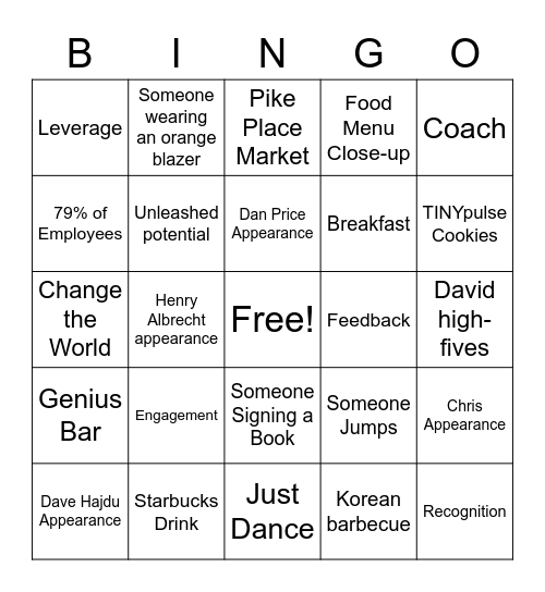 TINYbingo Card