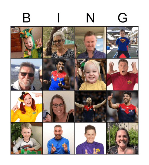 Thomas' Birthday Bingo! Bingo Card