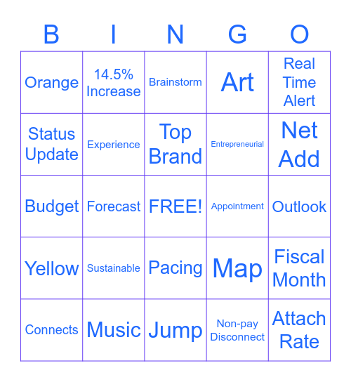 Getting to Know The Numbers Bingo Card