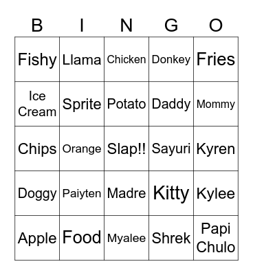 IDK BRUH Bingo Card
