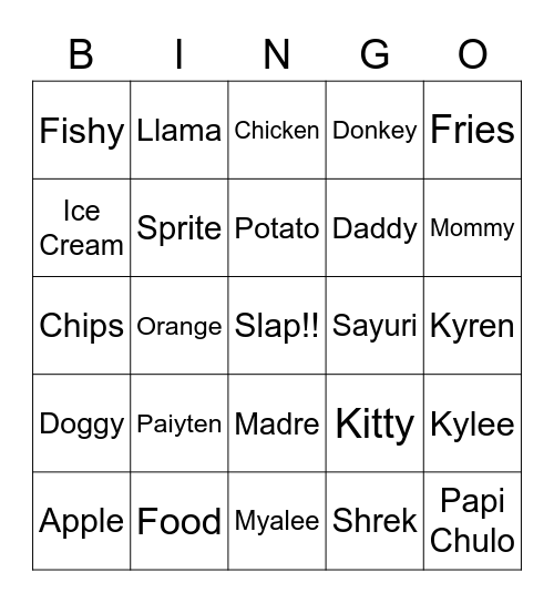 IDK BRUH Bingo Card