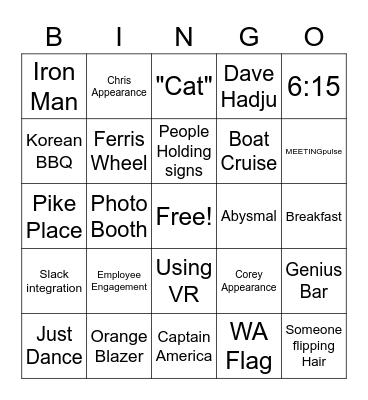 TINYpulse GTC Bingo (9/16) Bingo Card