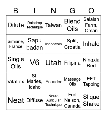 YL Di Hati Mu! Bingo Card