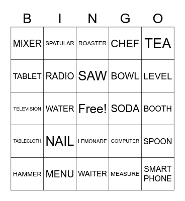 MIXED THEMES Bingo Card