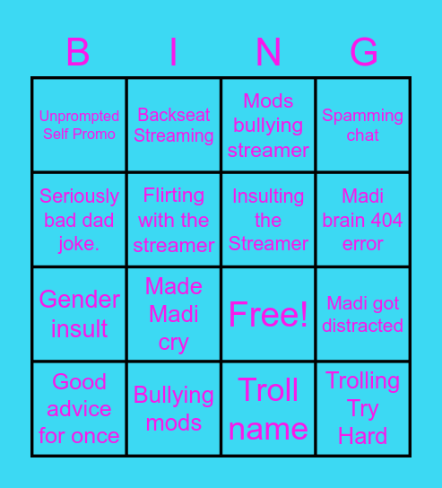 BingoCado Bingo Card