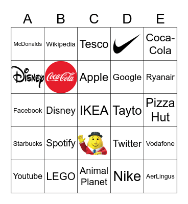 LOGO BINGO Card