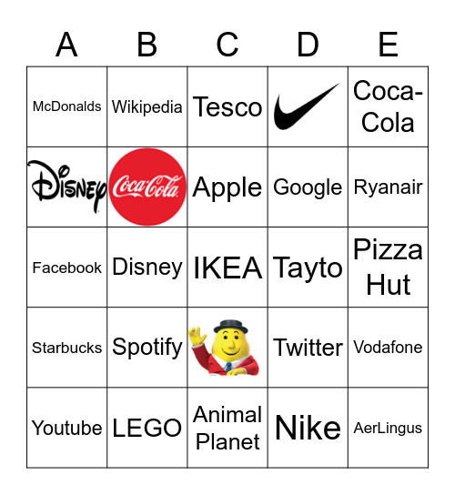 LOGO BINGO Card