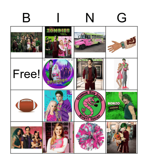 ZOMBINGO Card