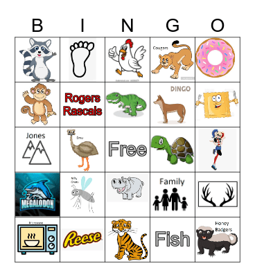 Homeroom Poster Pieces Bingo Card