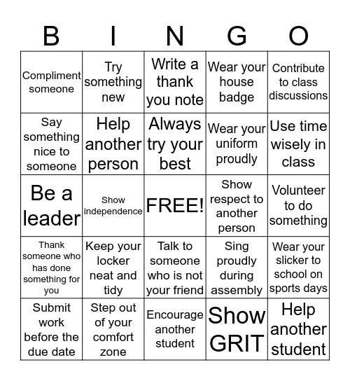 How to Build a Better Man! Bingo Card