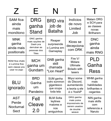 Live Letter Bingo Card