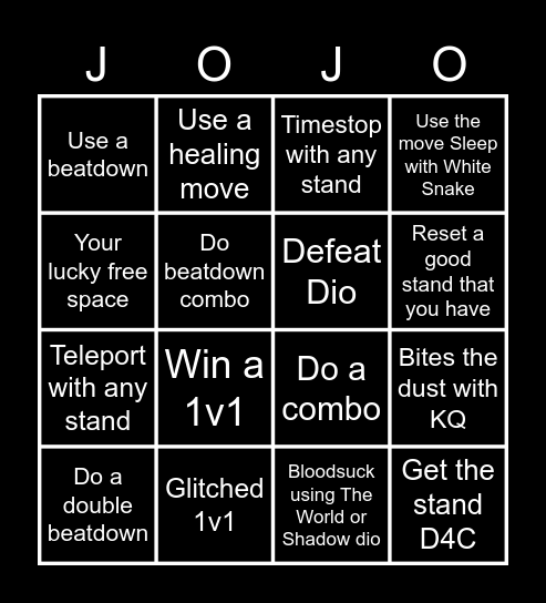 AUT BINGO Card