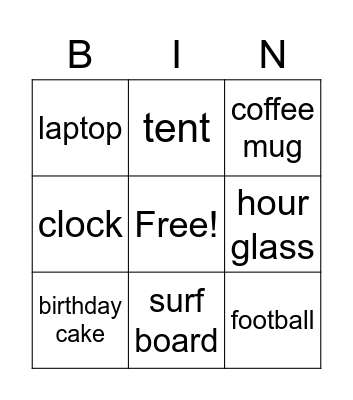 DMA Bingo Card